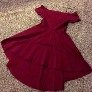 Off the shoulder dress